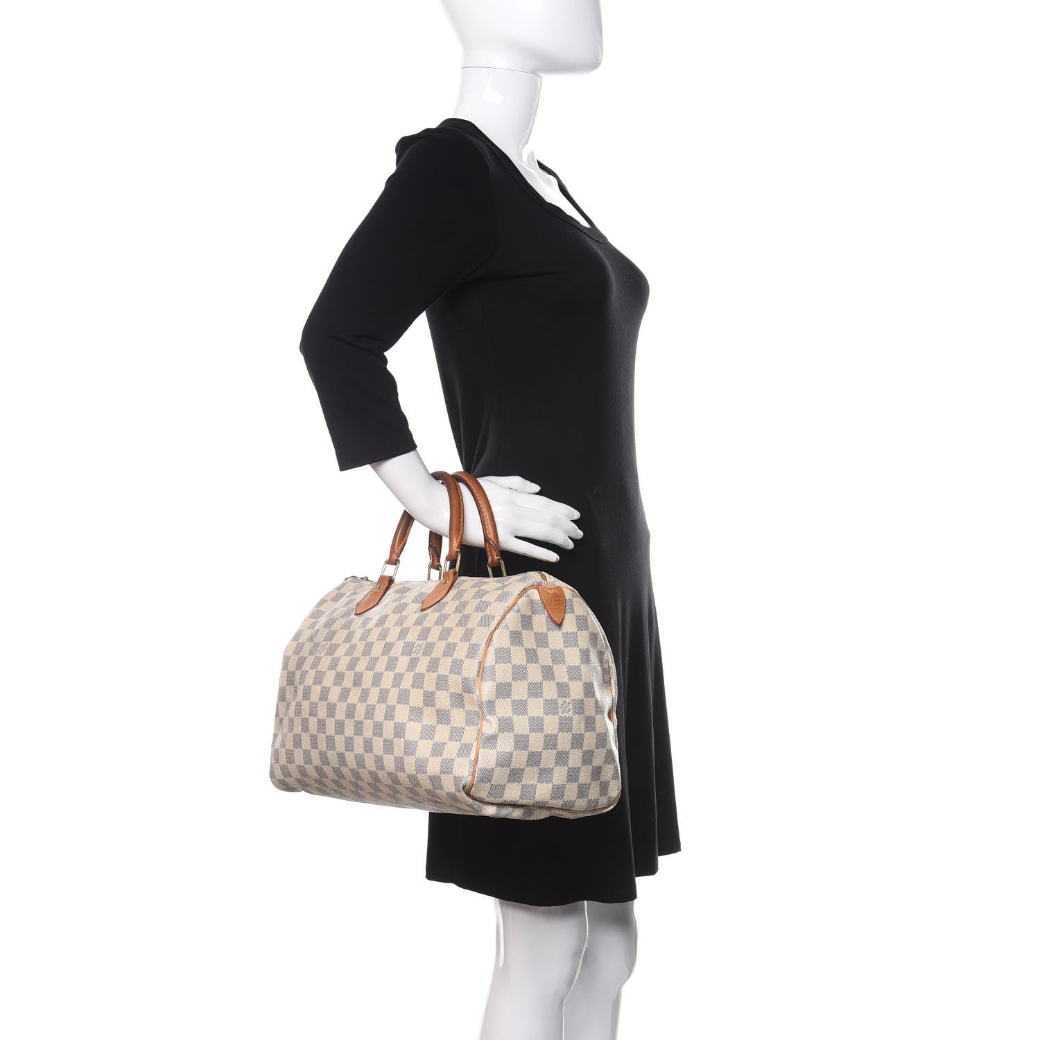 Louis Vuitton Damier Azur Speedy 35 2 of 18