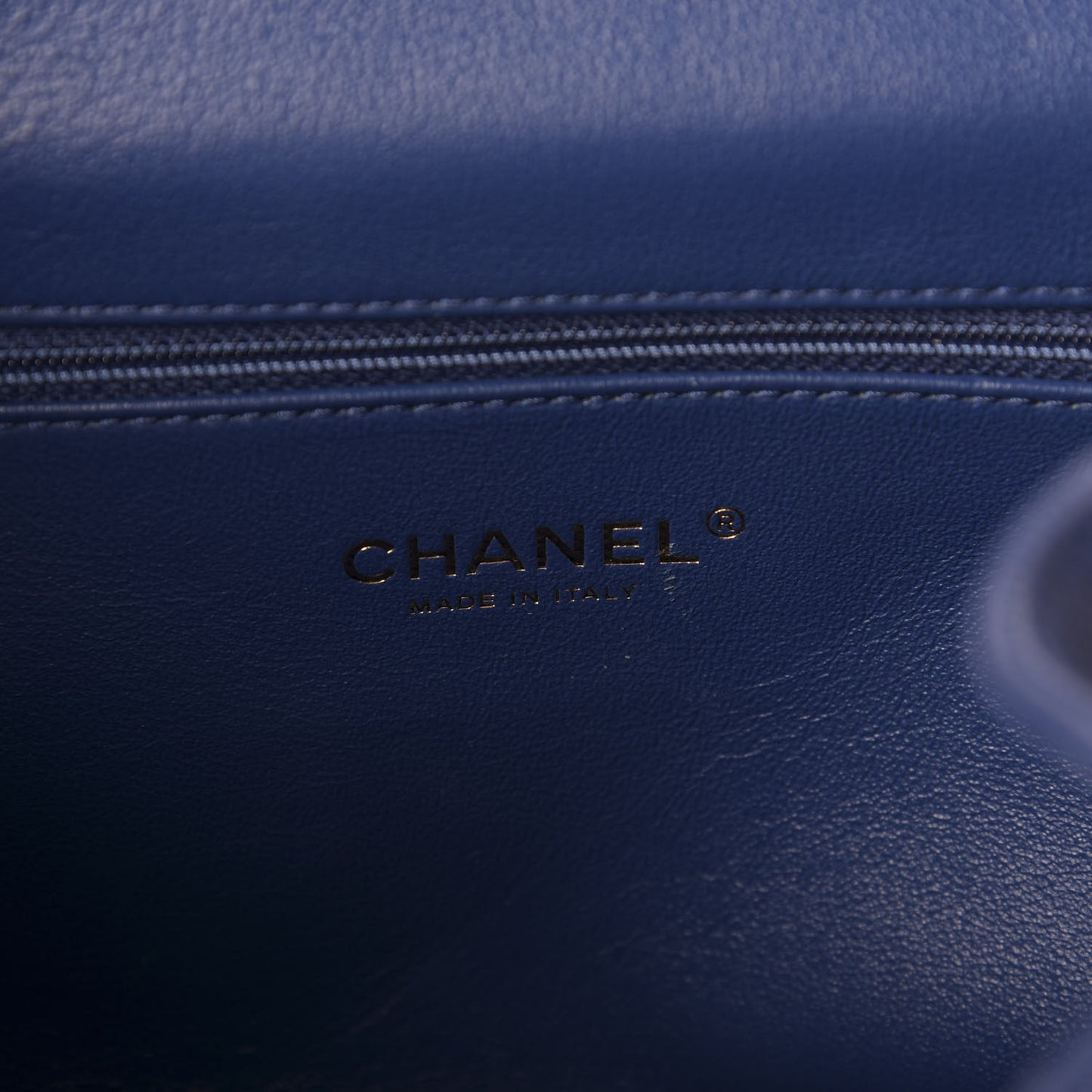 Caviar Quilted Business Affinity Backpack Blue