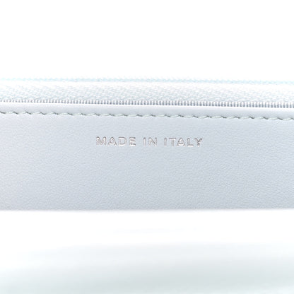 Chanel Caviar Quilted Wallet On Chain WOC Light Blue 7 of 10