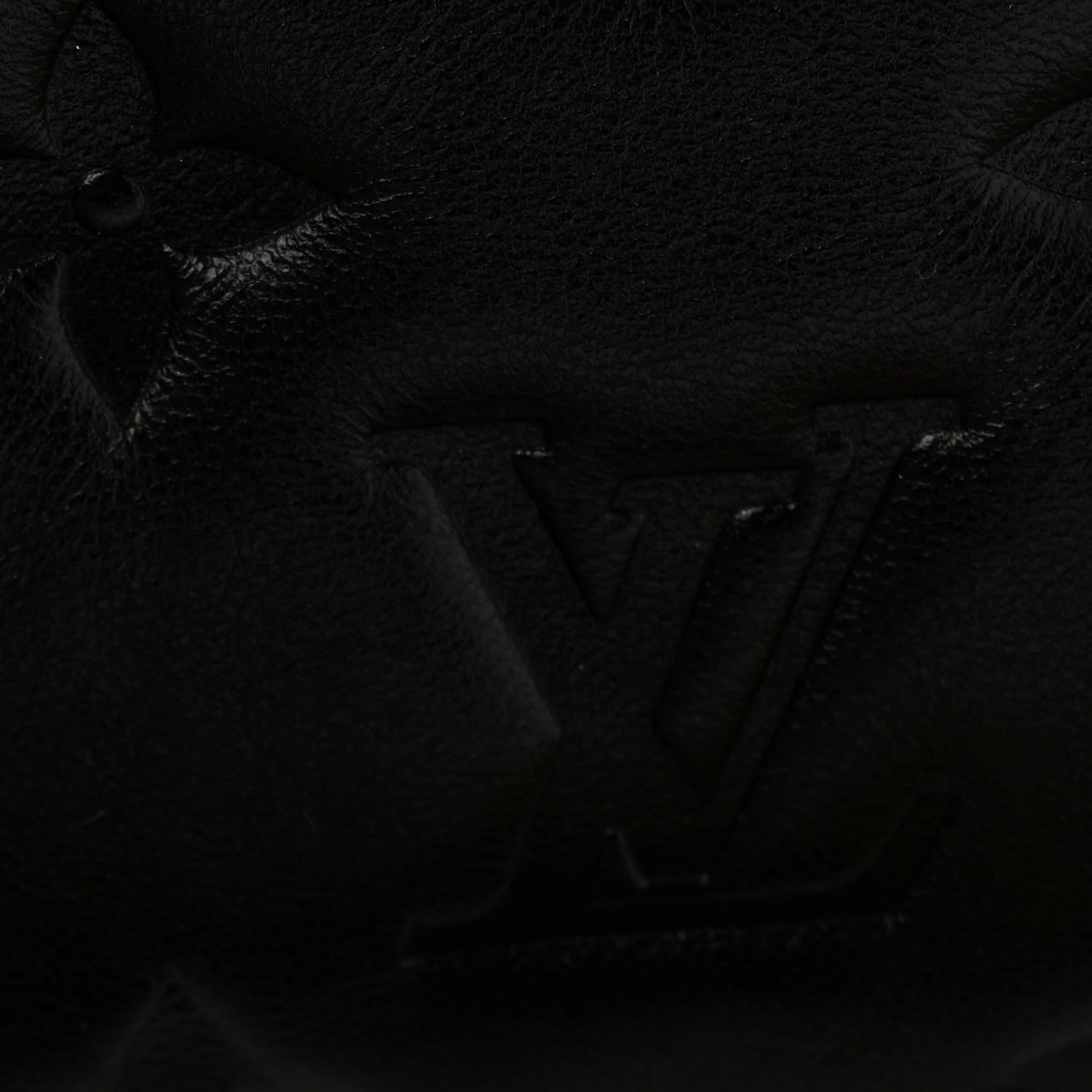 Louis Vuitton Lambskin Embossed Monogram Coussin BB Black 13 of 15