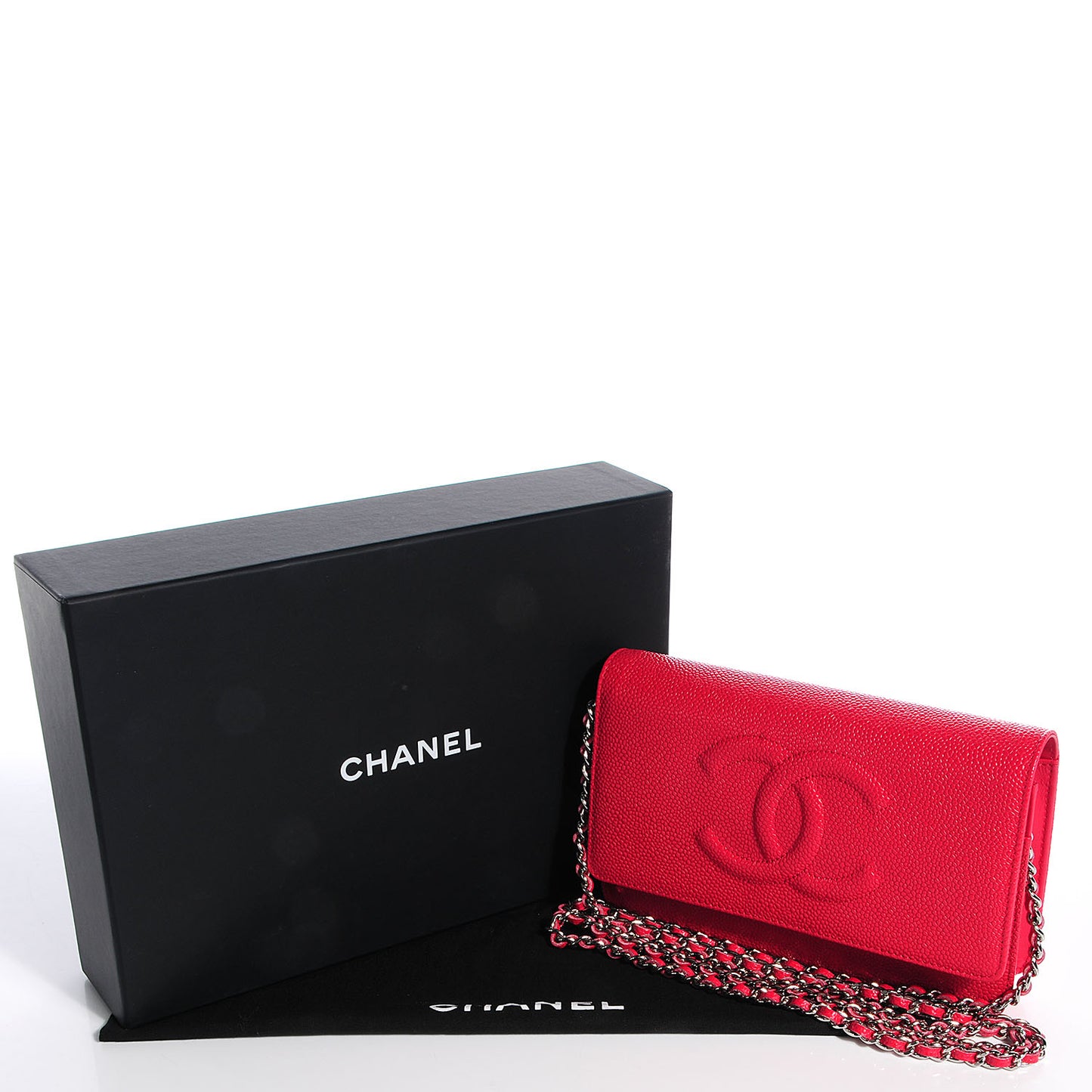 Caviar Timeless Wallet on Chain WOC Pink