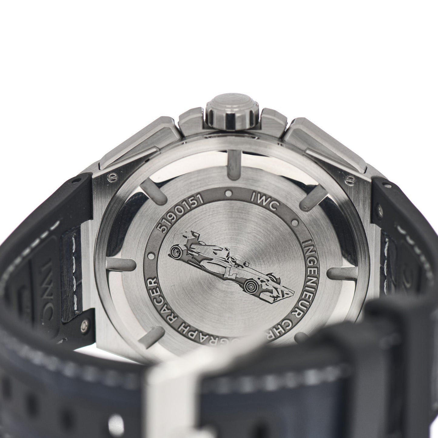 Stainless Steel Alligator 45mm Ingenieur Racer Chronograph Automatic Watch IW378510