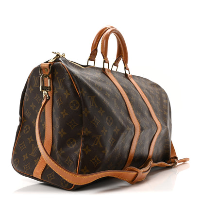 Louis Vuitton Monogram Keepall Bandouliere 45 3 of 9