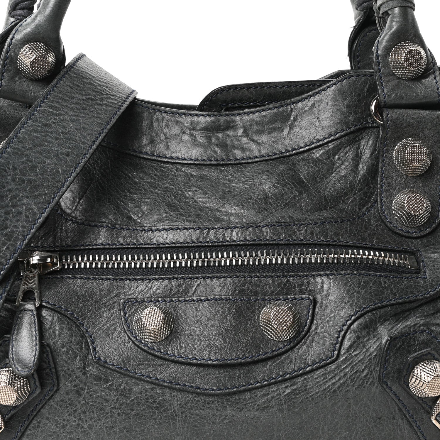Balenciaga Agneau Giant 21 Silver Hardware City Anthracite 9 of 12