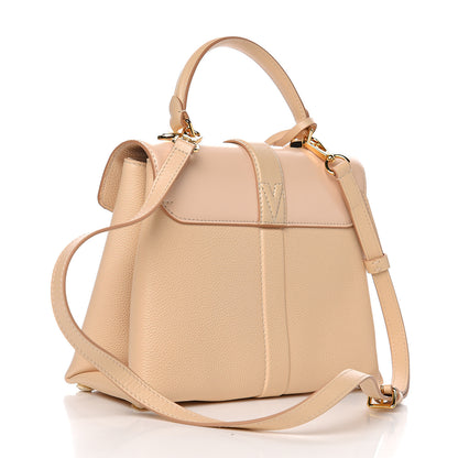Louis Vuitton Grained Smooth Calfskin Rose Des Vents PM Creme 2 of 11