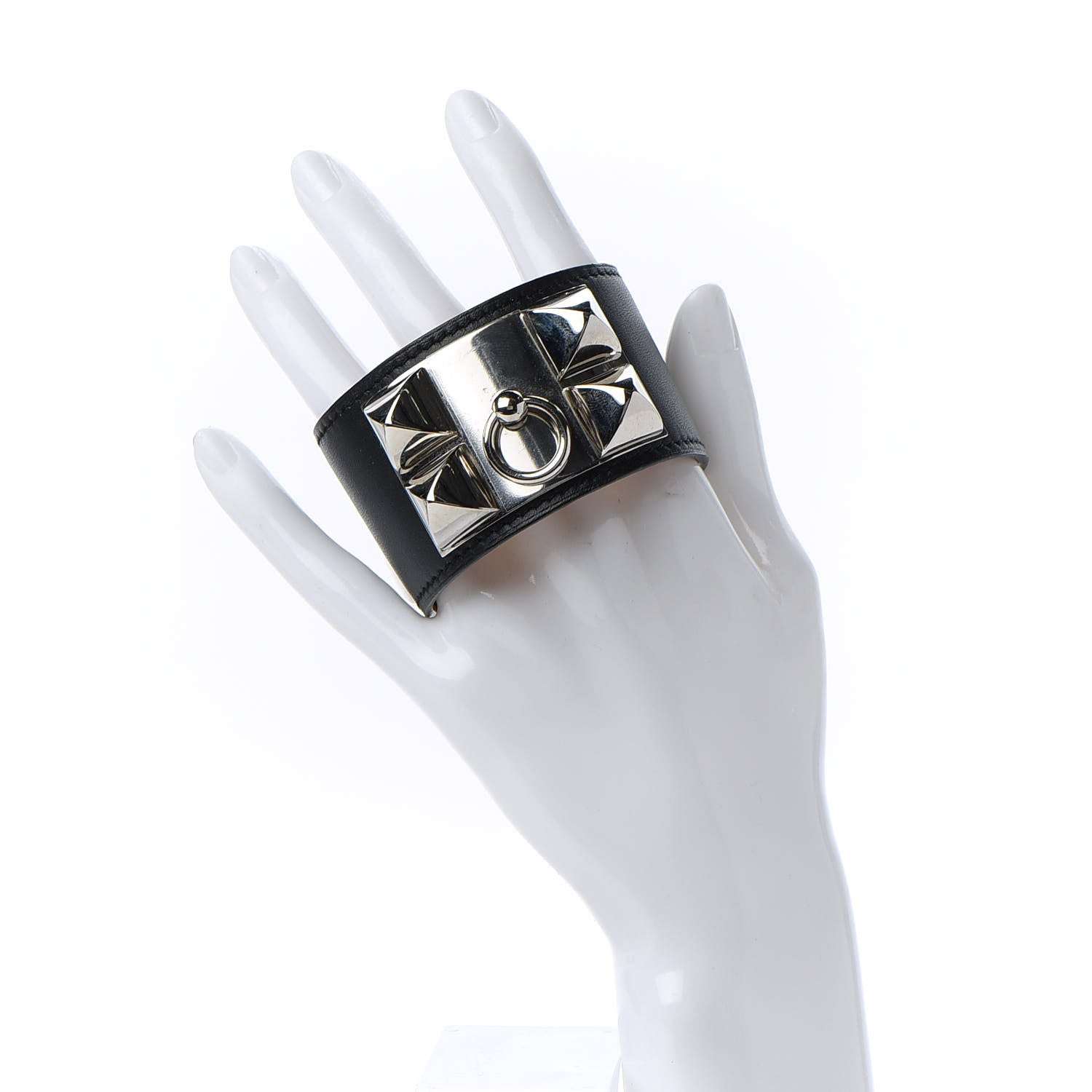Hermes Chamonix Collier de Chien CDC Bracelet S Black 2 of 6