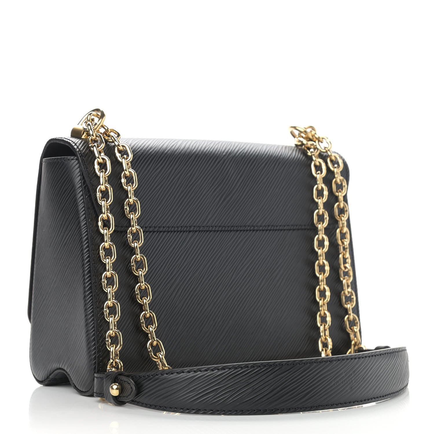 Louis Vuitton Epi Twist Shoulder Bag MM Black 3 of 9