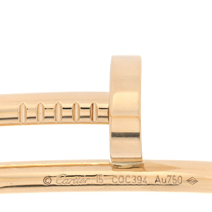 Cartier 18K Yellow Gold Juste Un Clou Bracelet 15 3 of 3