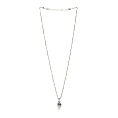 Gucci Sterling Silver Anger Forest Wolf Head Necklace 3 of 7