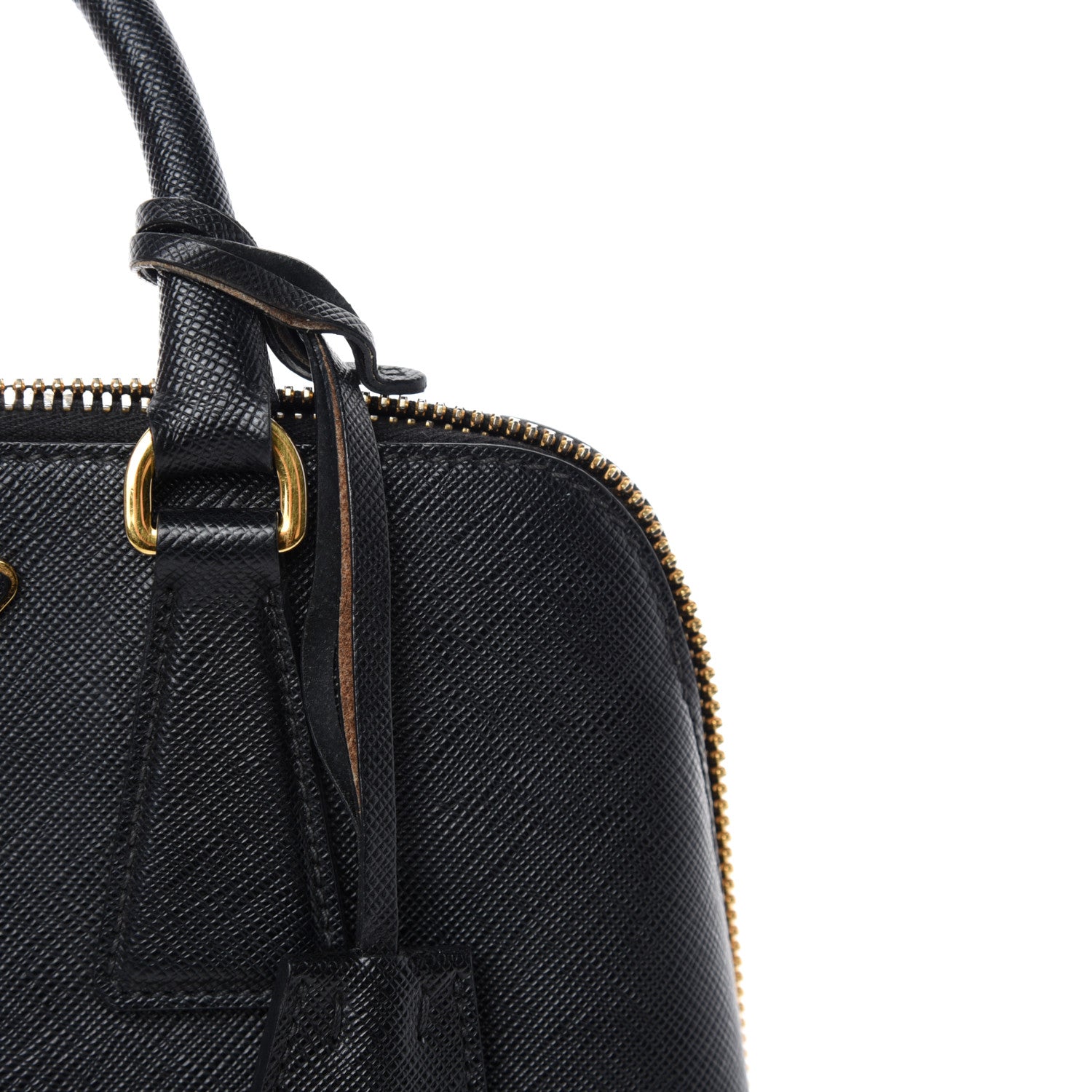 Prada Saffiano Lux Small Promenade Tote Black 8 of 11