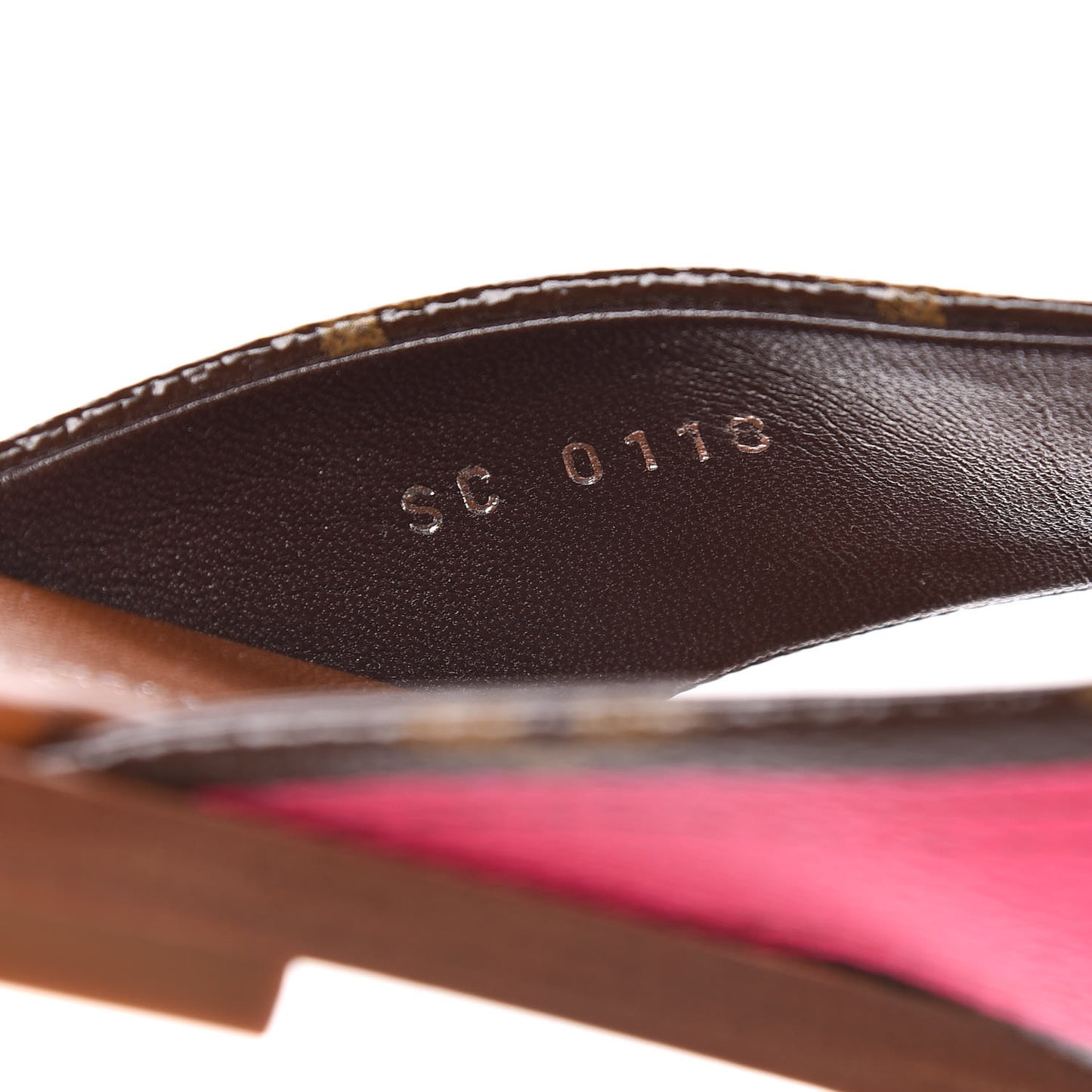 Monogram Panorama Flat Mules 38.5 Cacao