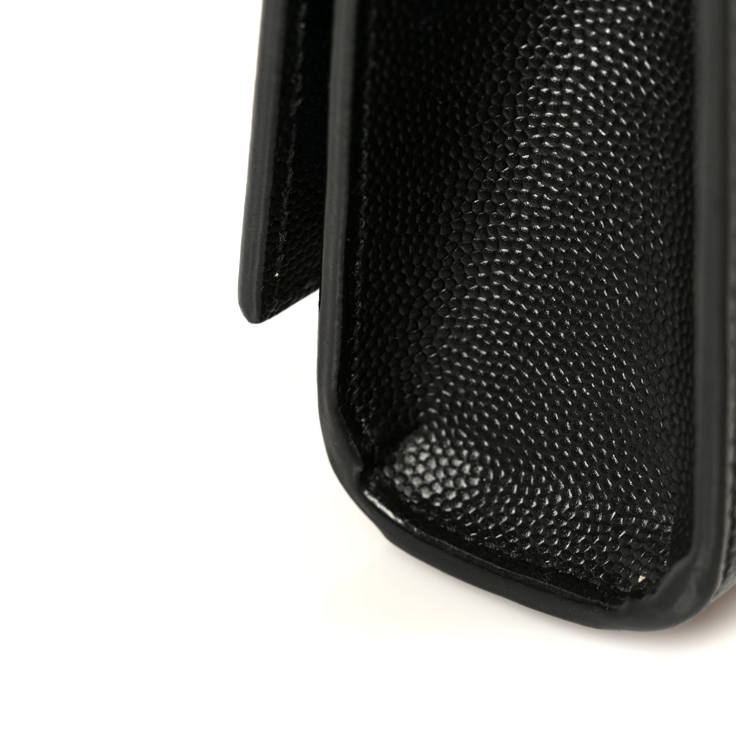 Saint Laurent Grain De Poudre Small Monogram Kate Satchel Black 12 of 14