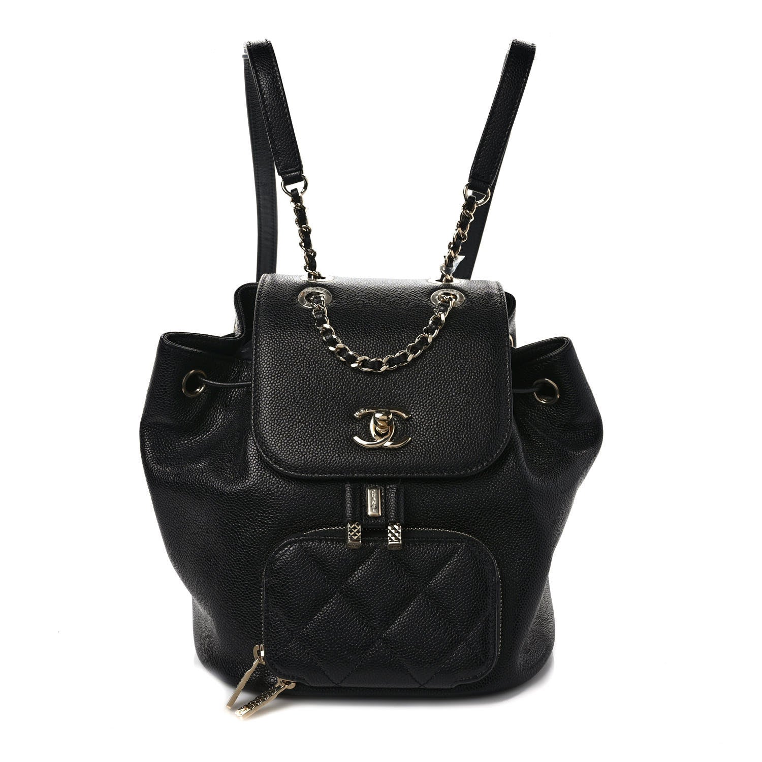Chanel Caviar Quilted Mini Business Affinity Backpack Black 1 of 10