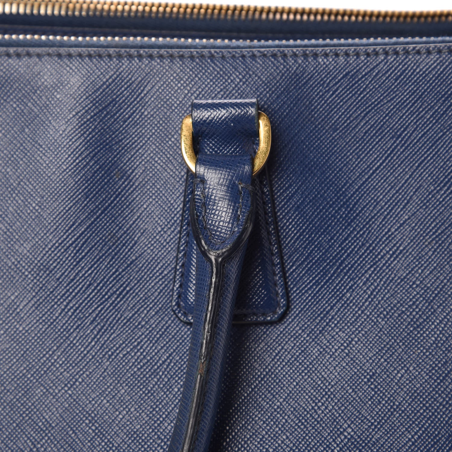 Prada Saffiano Medium Galleria Double Zip Tote Bluette 13 of 21