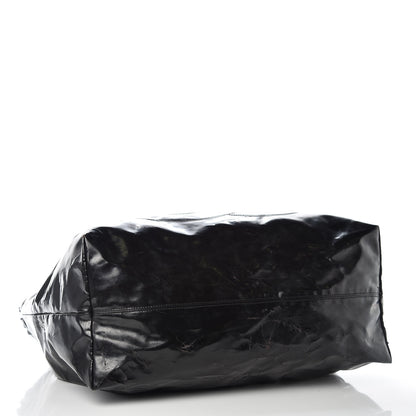 Chanel Vinyl XL Coco Cabas Black 6 of 17