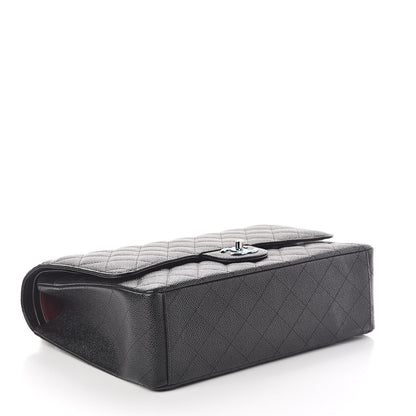 Chanel Caviar Quilted Maxi Double Flap Black 4 of 11
