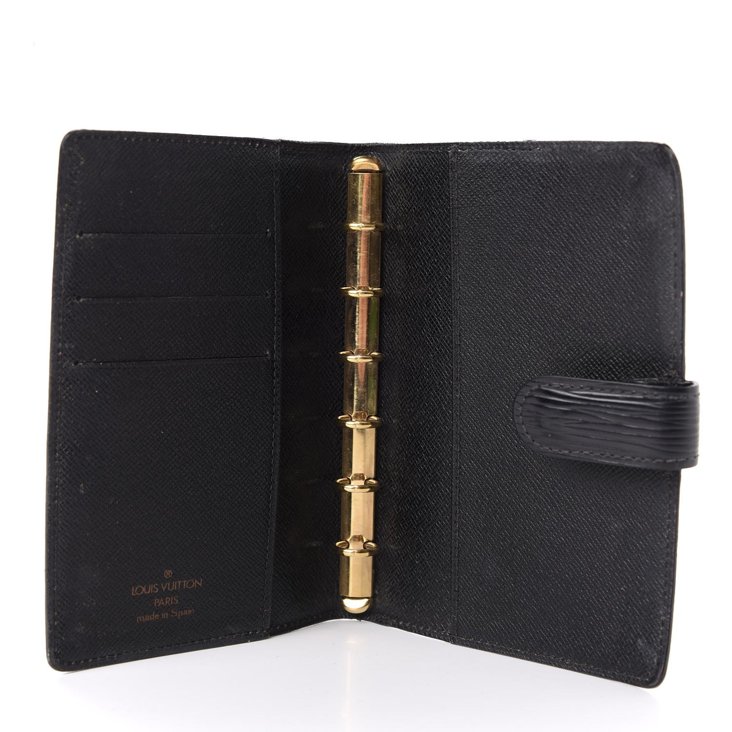 Epi Small Ring Agenda Cover Black