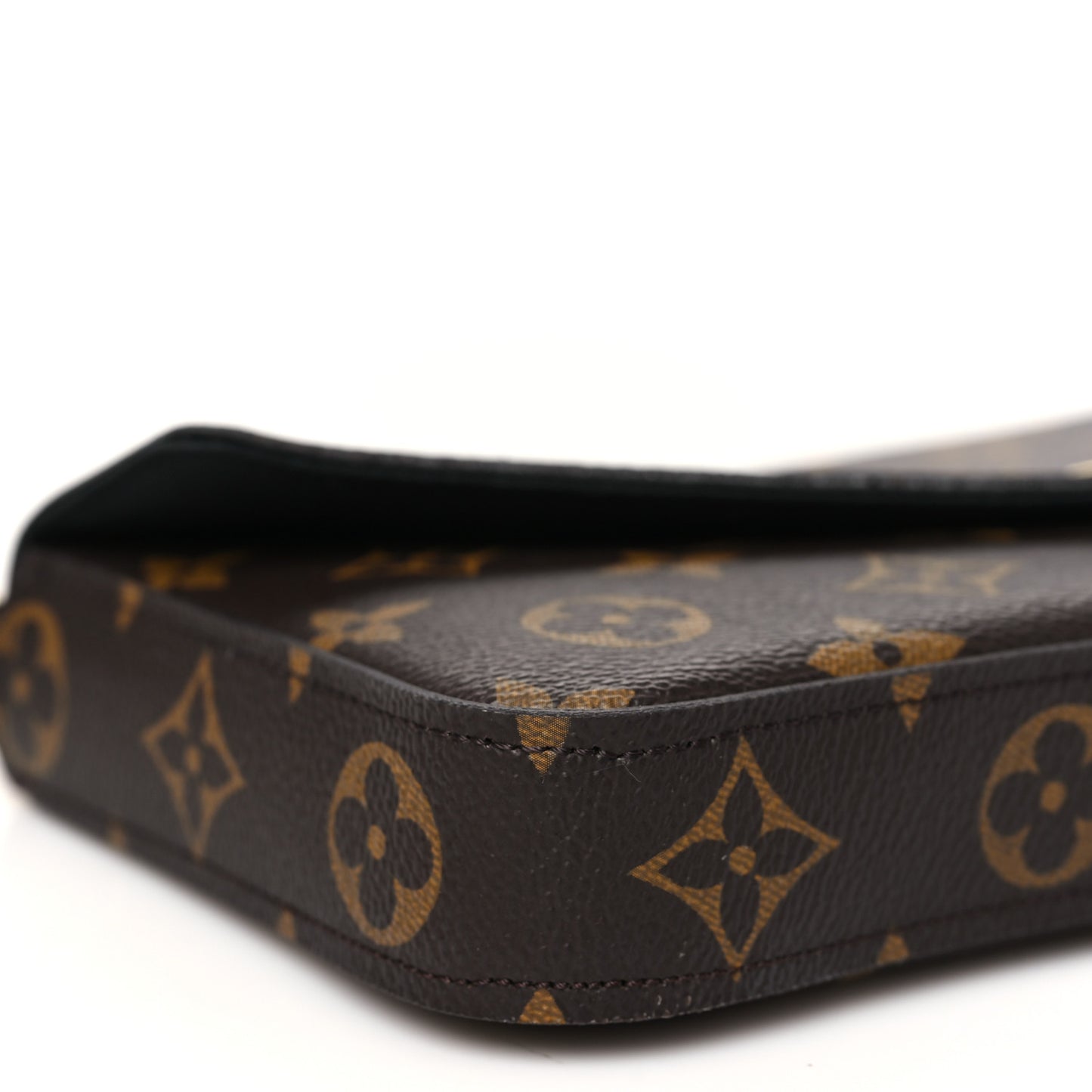 Monogram My LV World Tour Pochette Felicie Chain Wallet Black