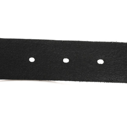 Saint Laurent Calfskin Monogram Celtique 75 30 Belt Black 6 of 7