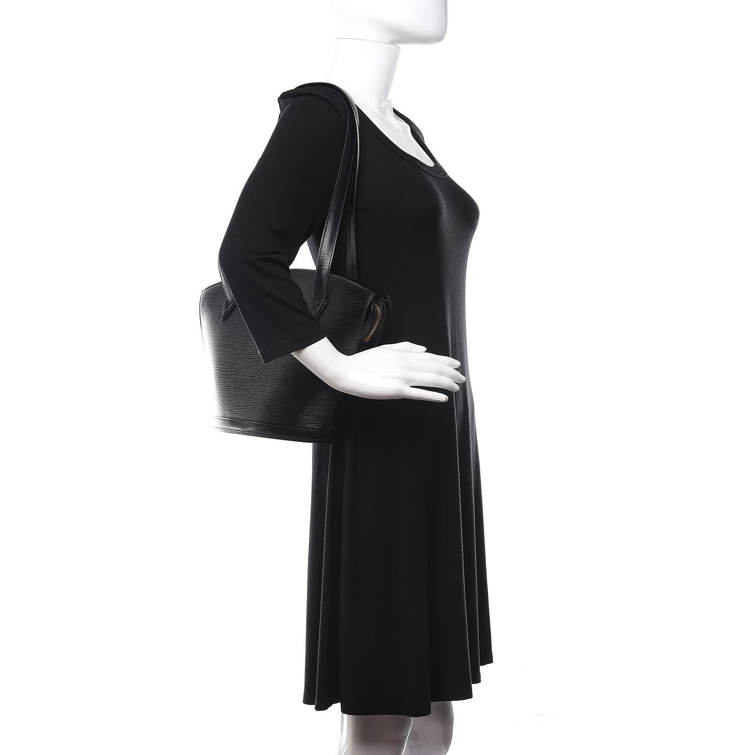 Louis Vuitton Epi Saint Jacques PM Black 2 of 10