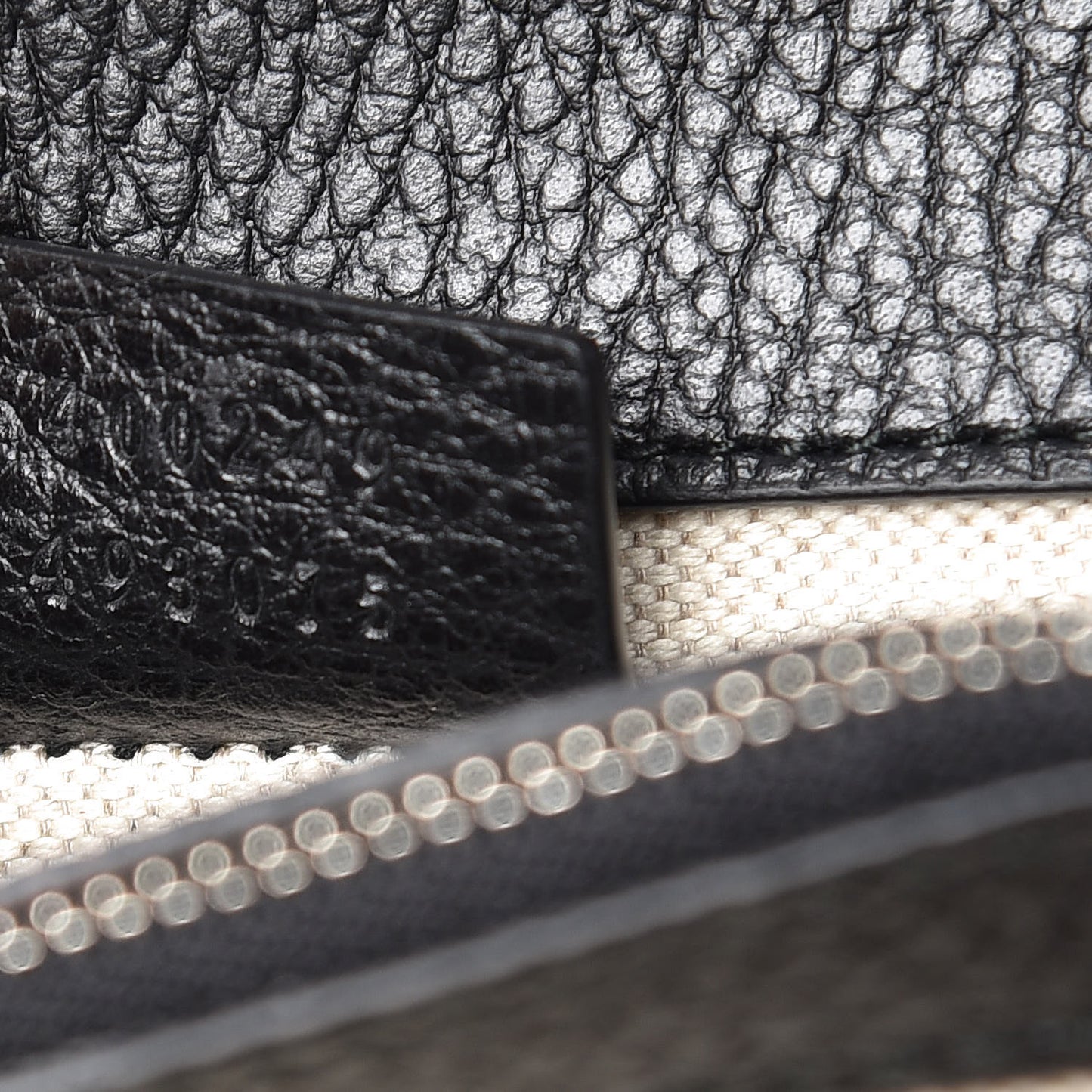 Pebbled Calfskin Small Dionysus Shoulder Bag Black