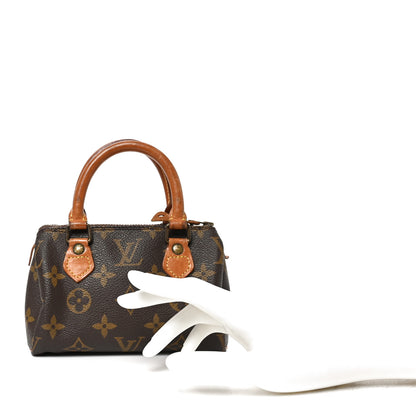 Louis Vuitton Monogram Mini Sac HL Speedy 2 of 9