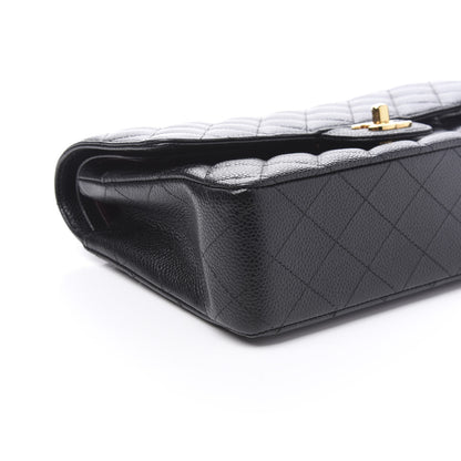 Chanel Caviar Quilted Medium Double Flap Black 8 of 10