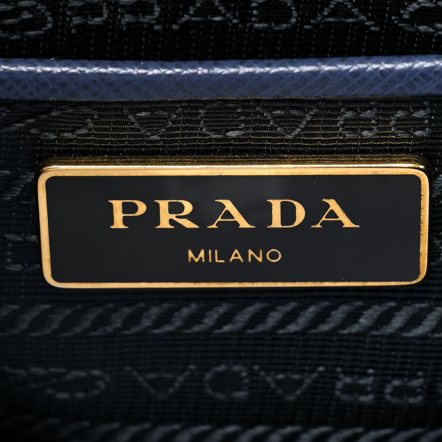 Prada Saffiano Lux Large Tote Bluette 6 of 15