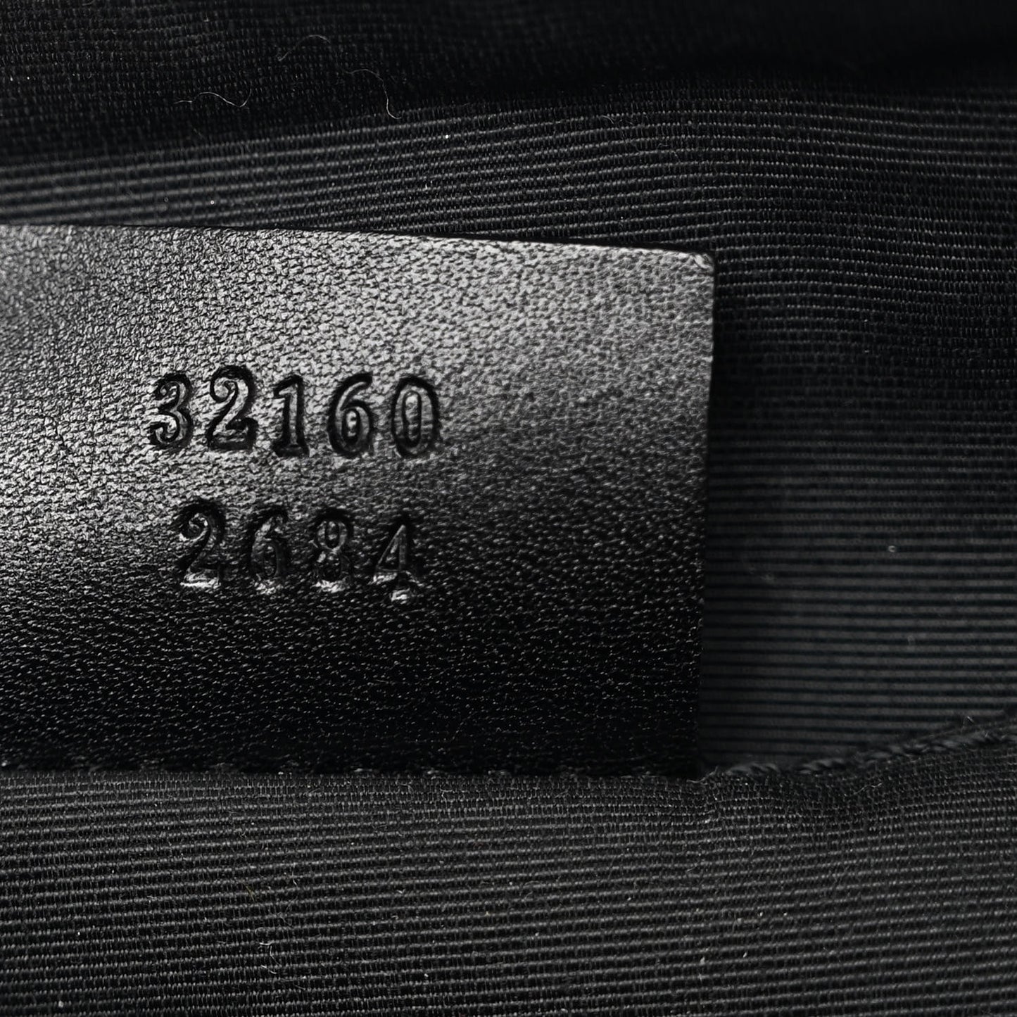 Denim Monogram Pochette Black