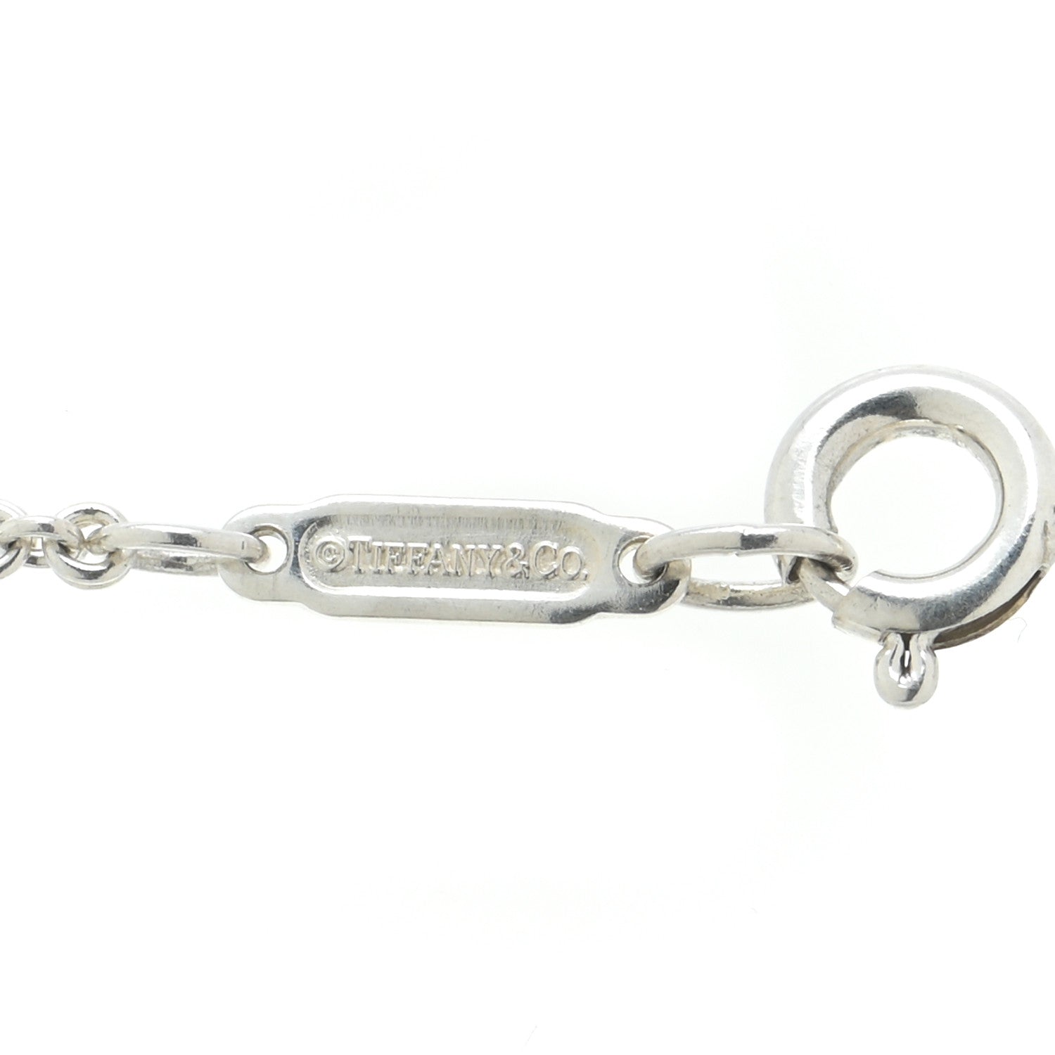 Tiffany Sterling Silver Infinity Pendant Necklace 6 of 6