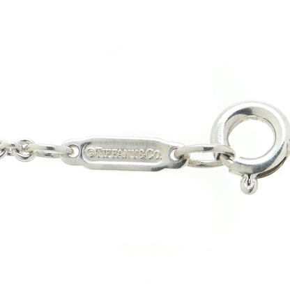 Tiffany Sterling Silver Infinity Pendant Necklace 6 of 6