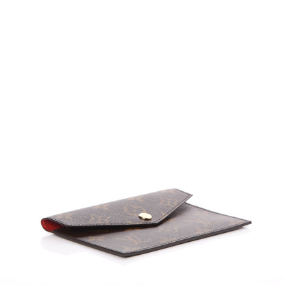 Louis Vuitton Monogram Daily Organizer Envelope Insert Red 4 of 7