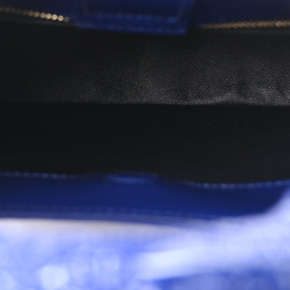 Lanvin Patent Cat Hobo Majorelle Blue 4 of 8