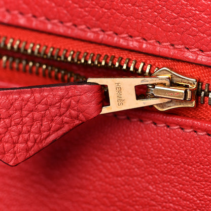 Hermes Togo Birkin 35 Rouge Pivoine 19 of 52