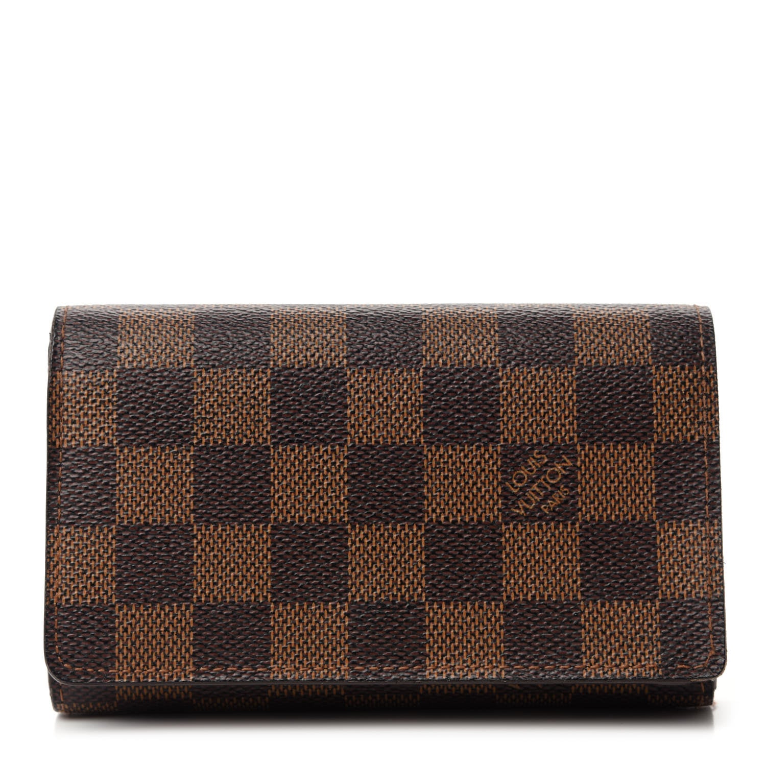 Louis Vuitton Damier Ebene Porte-Monnaie Billets Tresor Wallet 1 of 12