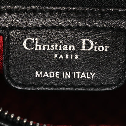 Christian Dior Lambskin Cannage Large Lady Dior Black 6 of 15