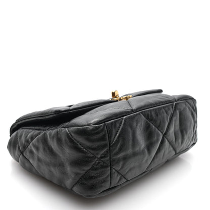 Chanel Lambskin Quilted Medium Chanel 19 Flap Black 4 of 10