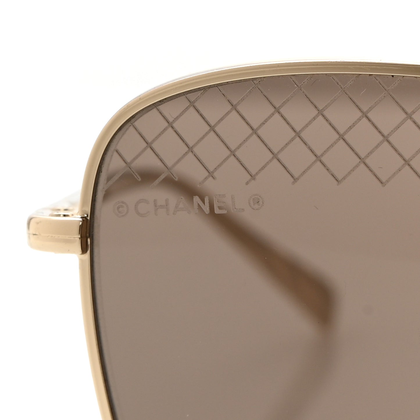 Metal Pilot Sunglasses 4256 Gold