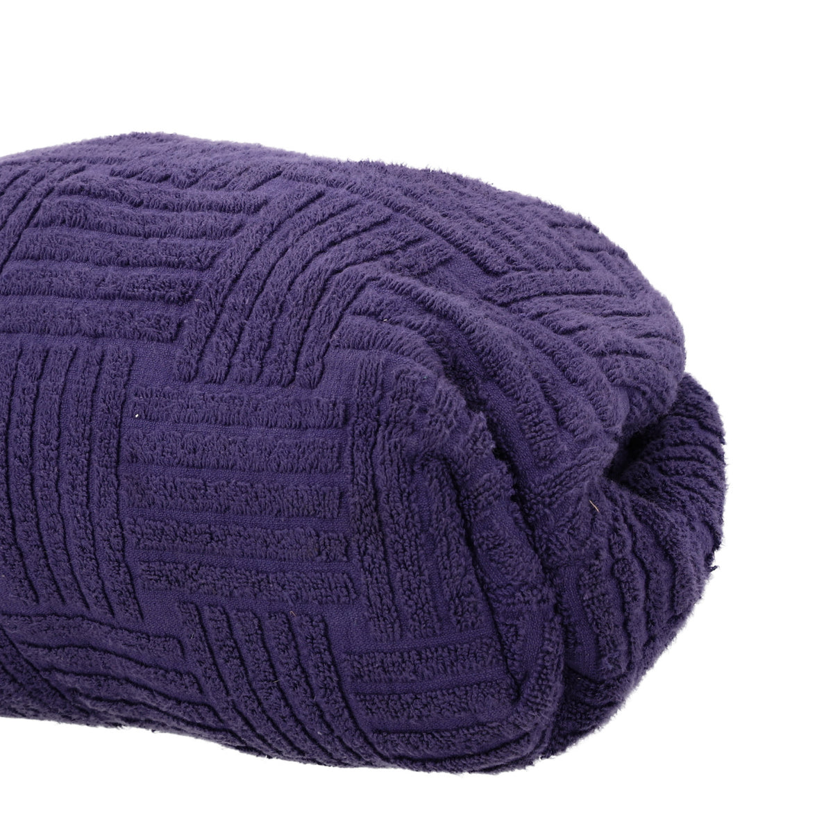 Bottega Veneta Sponge Fabric The Pouch Clutch Purple 10 of 10