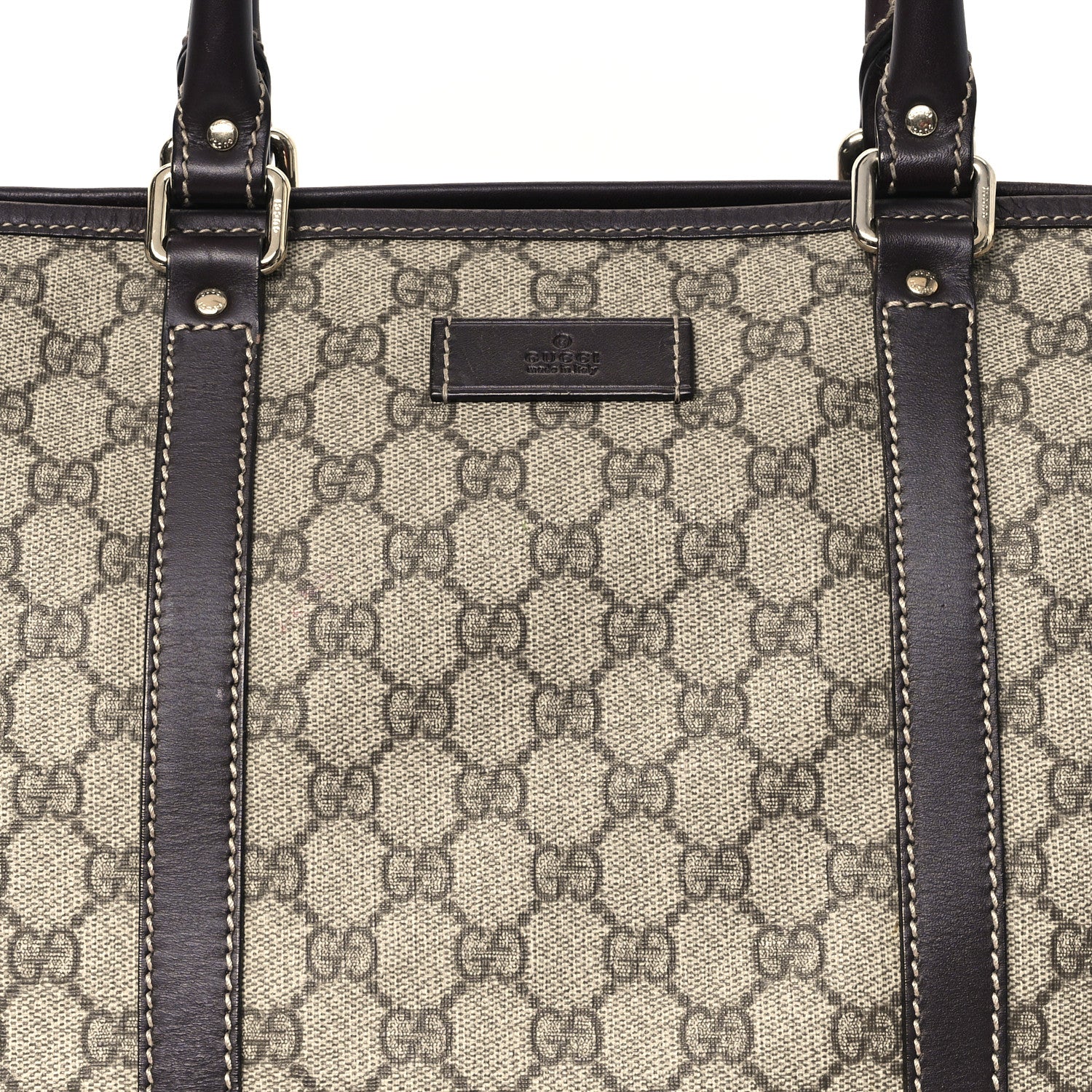 Gucci GG Plus Monogram Medium Joy Tote Dark Brown 8 of 13