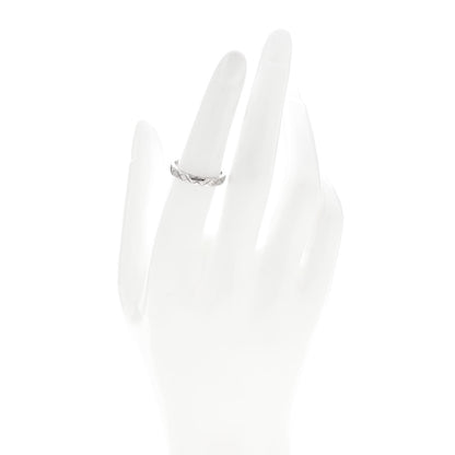 Chanel 18K White Gold Mini Coco Crush Ring 53 6.25 2 of 4