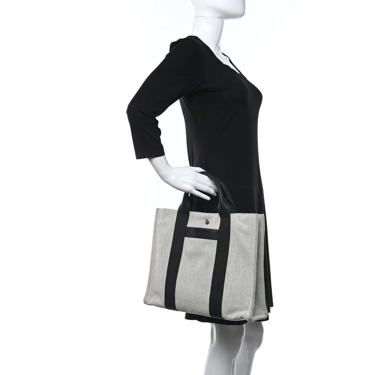 Buffle Skipper Toile Tote Black
