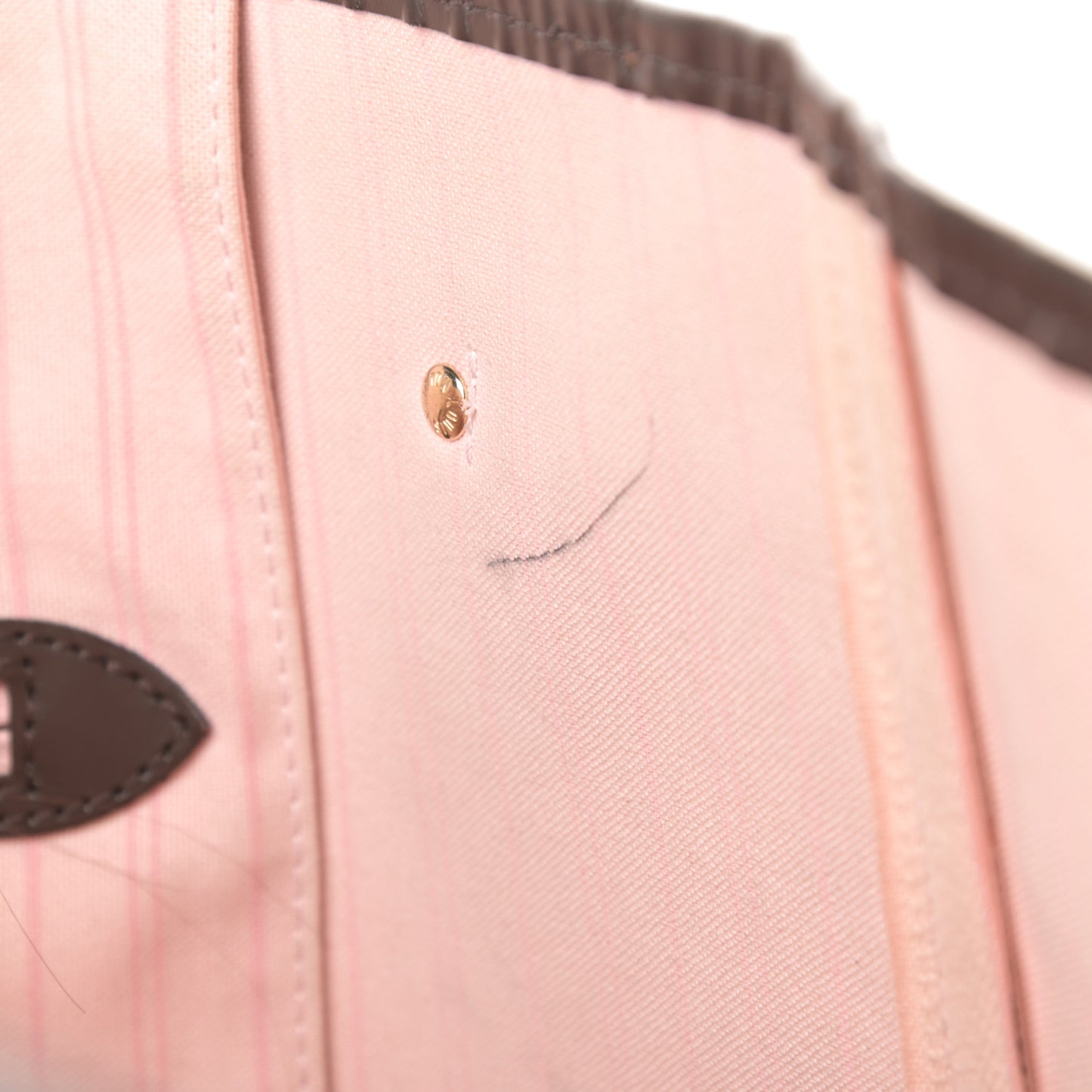 Damier Ebene Neo Neverfull MM Rose Ballerine