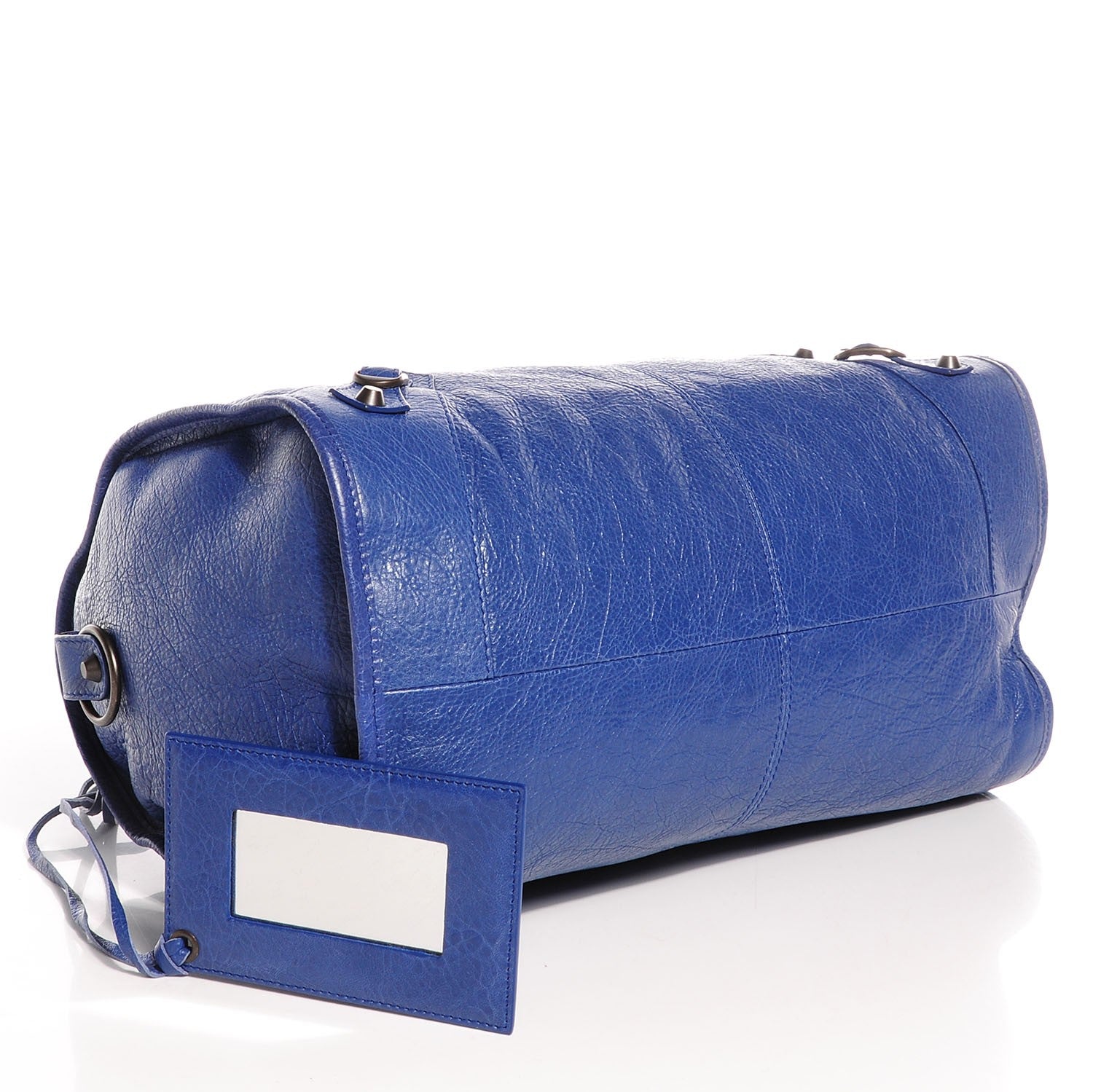 Balenciaga Agneau Classic Hardware Maxi Twiggy Bleuette 6 of 17