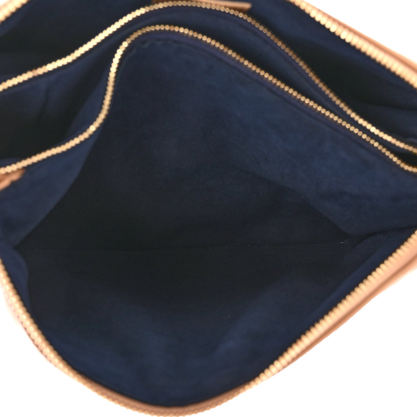 Lambskin Embossed Monogram Coussin PM Camel
