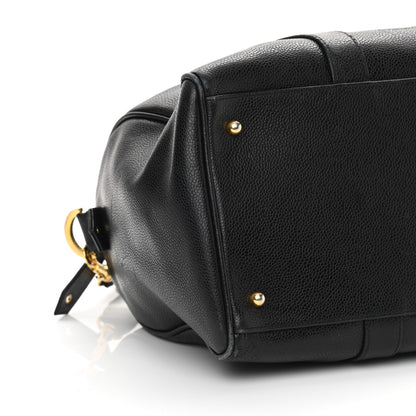 Chanel Caviar Timeless CC Duffel Bag Black 9 of 10