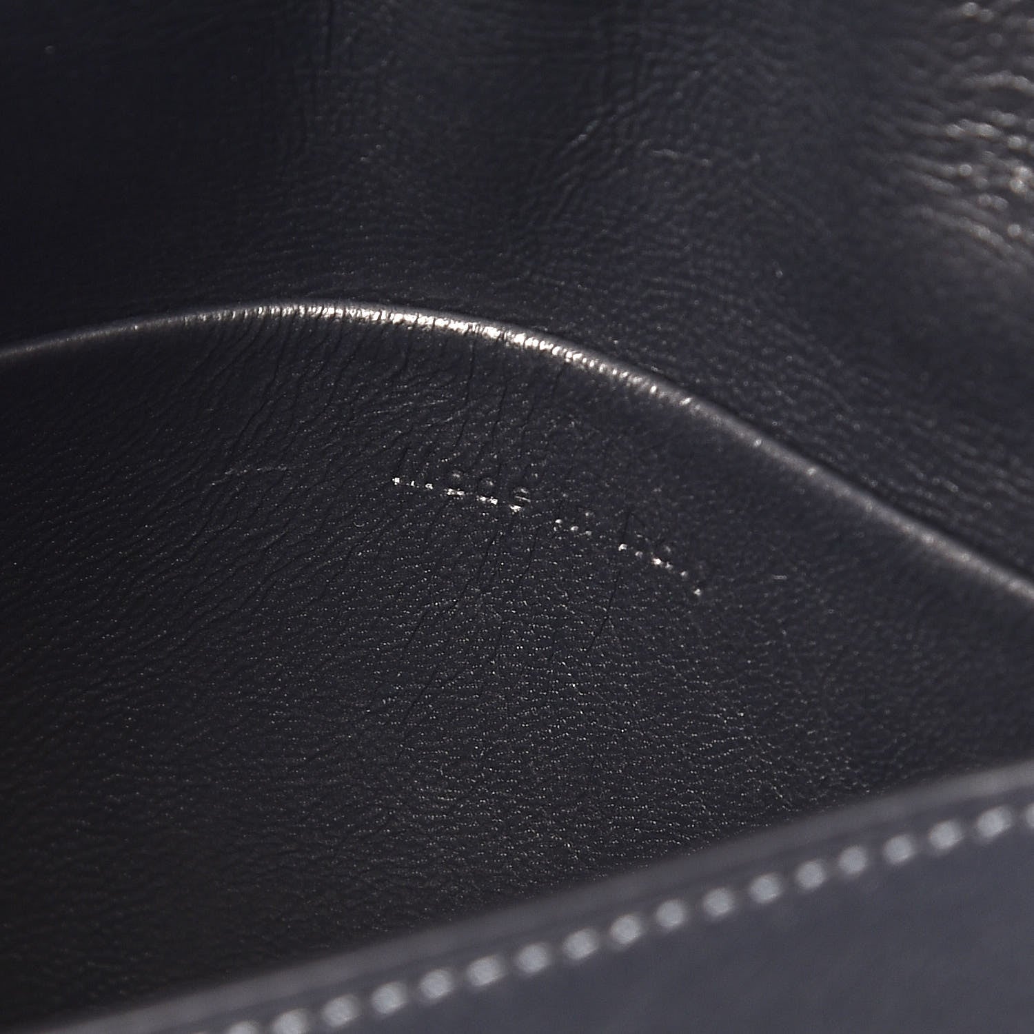 Celine Smooth Calfskin Small Trotteur Navy Blue 9 of 9