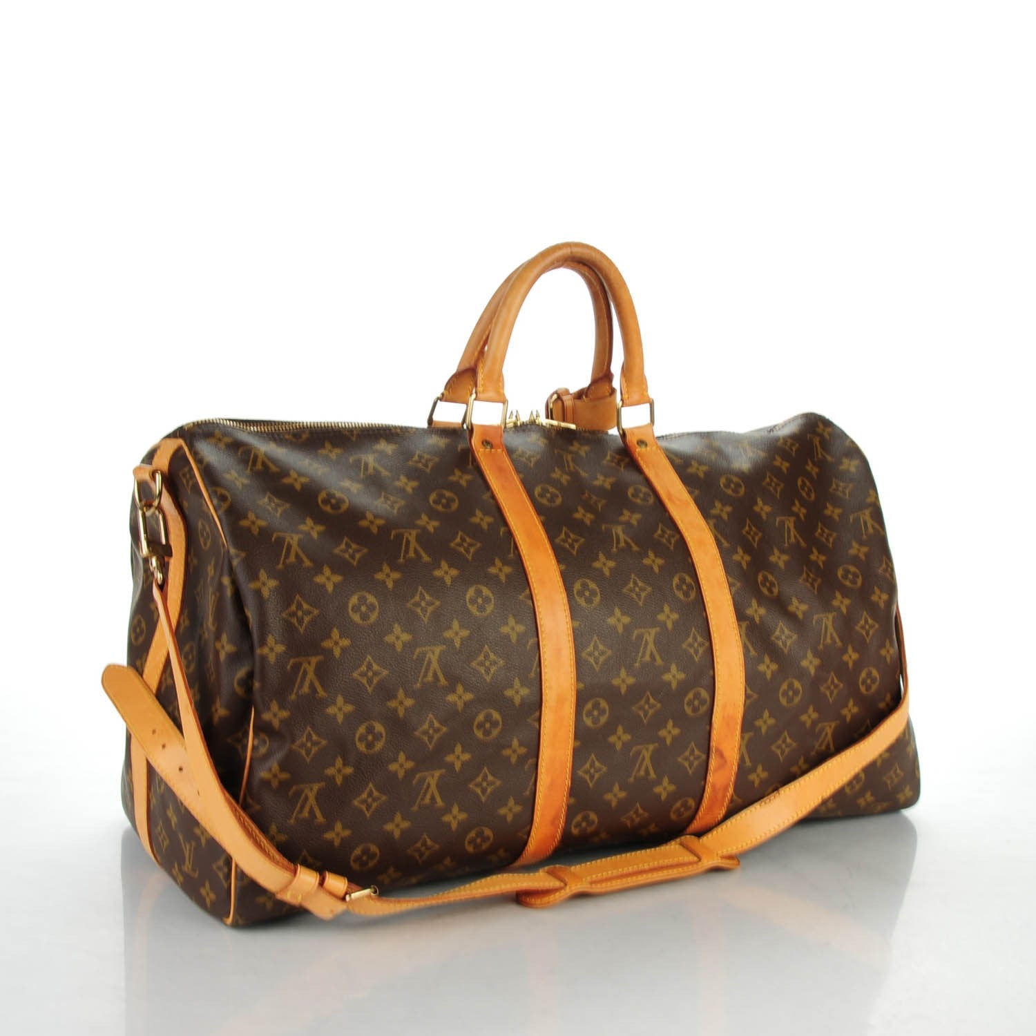 Louis Vuitton Monogram Keepall Bandouliere 55 3 of 12