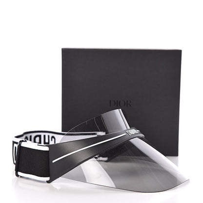 Christian Dior Mirrored DiorClub1 Sun Visor Silver 7 of 7