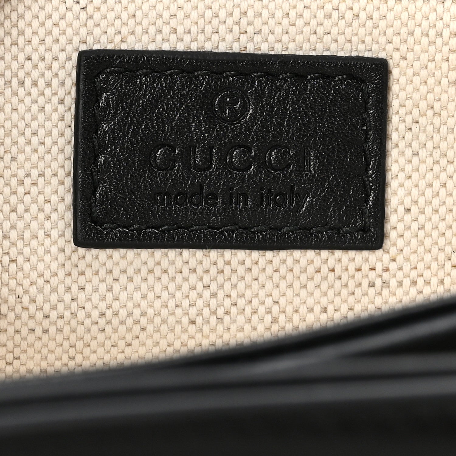 Gucci Ciny Lux Calfskin Horsebit 1955 Soft Small Shoulder Bag Black 7 of 11